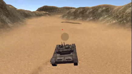 탱크 운전 시뮬레이터 게임 TANK DRIVER SIMULATOR플레이 모습