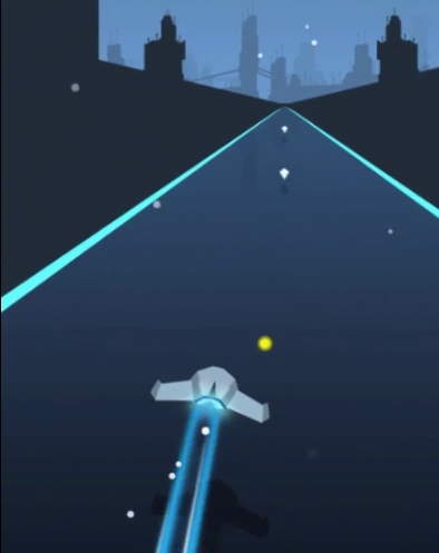 우주비행 장애물 게임 (HORIZON ONLINE)  플레이 장면