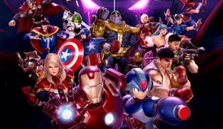 마블 vs 캡콤 (Marvel vs Capcom) 메인타이틀 썸네일 사진