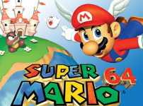 슈퍼마리오64 (Super Mario 64) 메인타이틀 썸네일 사진