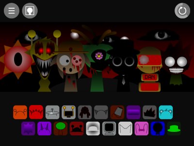  Sprunki Terror Forms 스프런키 게임모드 플레이 장면