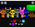  Sprunki: Stardust Speedway 스프런키 게임모드 플레이 장면