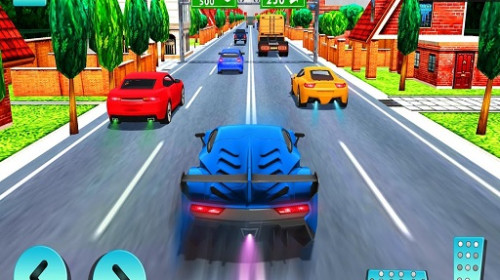 빠른 고속도로 자동차 경주 3D 게임 (CAR RACING IN FAST HIGHWAY TRAFFIC)