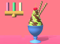 아이스크림_만들기_3D_게임_(ICE_CREAM_INC.)_플레이장면