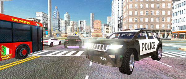 경찰_드리프트_카_3D_게임_(POLICE_DRIFT_CAR)_플레이장면