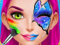 페이스_페인트하기_게임_(FACE_PAINT_PARTY!_GIRLS_SALON)_플레이장면