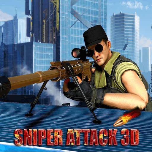 스나이퍼의 정확한 슈팅 게임 SNIPER D GUN SHOOTER 플레이 모습