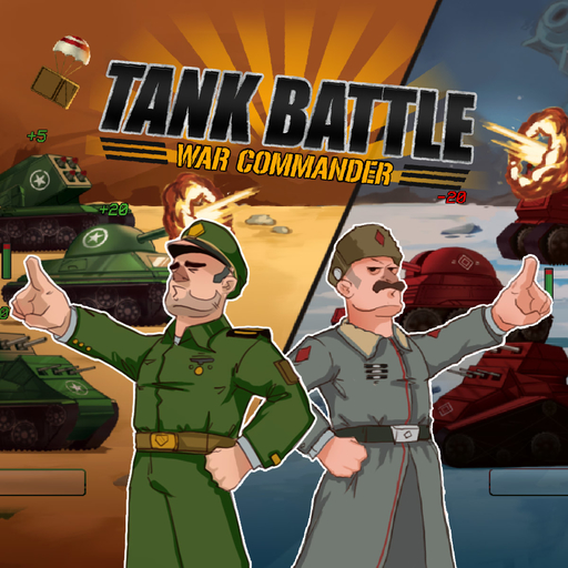 탱크 세계 전투 게임 TANK BATTLE WAR COMMANDER 플레이 모습