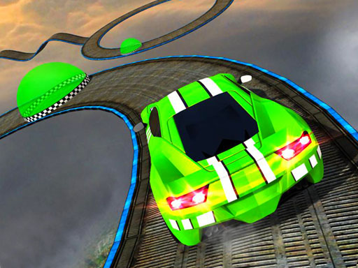 자동차의 스턴트 게임 EXTREME CAR STUNTS 3D 플레이 모습