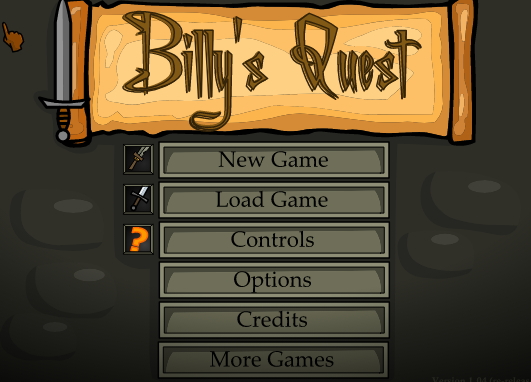 빌리의_질문_게임_Billys_Quest_플레이_화면