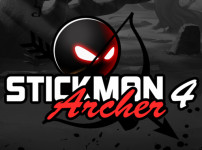 스틱맨 양궁 날리기 게임 STICKMAN ARCHER 플레이 모습