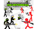 스틱맨 군인과 방어 게임 STICKMAN ARMY THE DEFENDERS 플레이 모습