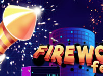 불꽃 놀이 게임 FIREWORKS FEVER 플레이 모습