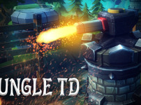 정글 타워디펜스 게임 JUNGLE TD 플레이 모습