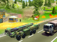 미군의 미사일 발사 게임 US ARMY MISSILE ATTACK ARMY TRUCK DRIVING GAMES 플레이 모습