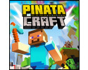 마인크래프트 몬스터와의 전투게임 PINATACRAFT 플레이 모습