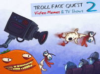 트롤페이스 텔레비전 게임 TROLL FACE QUEST: VIDEO MEMES AND TV SHOWS: PART 2 플레이 모습