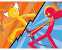 양궁의_신_스틱맨_2인용게임_(STICKDOLL_:_GOD_OF_ARCHERY)_게임_플레이_장면