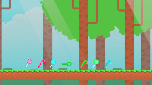 빨간색과 초록색 사탕 숲 2인용게임 (RED AND GREEN CANDY FOREST)