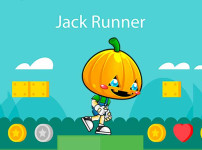 호박_머리의_달리기_게임_(JACK_RUNNER)_플레이장면