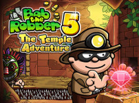 사원_속_모험_강도_밥_5_게임_(BOB_THE_ROBBER_5_TEMPLE_ADVENTURE)_플레이장면