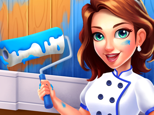 집_벽_페인트_칠하기_게임_(HOME_HOUSE_PAINTER)_플레이_장면
