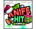 나이프_던지기_크리스마스_게임_(KNIFE_HIT_XMAS)_플레이장면