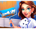 집_벽_페인트_칠하기_게임_(HOME_HOUSE_PAINTER)_플레이_장면