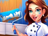 집_벽_페인트_칠하기_게임_(HOME_HOUSE_PAINTER)_플레이_장면
