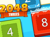 2048_합산_퍼즐게임_(2048_Threes)_게임화면