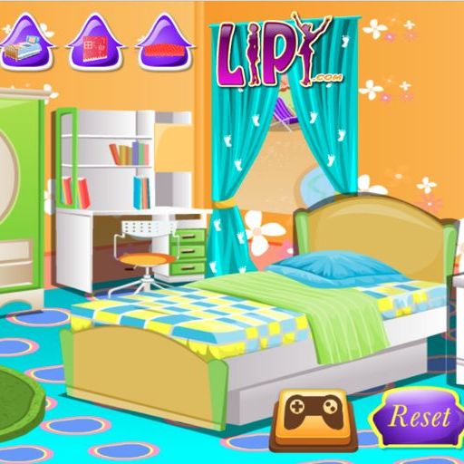 어린이_침실_귀여운_장식_게임_(KIDS_BEDROOM_DECORATION)_플레이장면