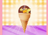 아이스크림_제조하기_게임_(ICE_CREAM_MAKER)_플레이장면
