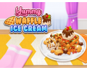 와플_아이스크림_만들기_게임_(YUMMY_WAFFLE_ICE_CREAM)_플레이장면