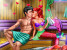 인어공주의_사우나_유혹하기_게임_(MERMAID_SAUNA_FLIRTING)_플레이장면