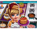 갈비와_팬케이크_요리하기_게임_(COOKING_FAST_3_RIBS_AND_PANCAKES)_플레이장면
