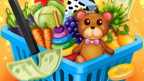 어린 아이의 슈퍼마켓 게임 (KIDS GO SHOPPING SUPERMARKET)