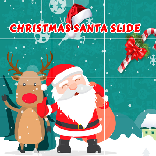 크리스마스_산타_슬라이드_퍼즐_게임_(CHRISTMAS_SANTA_SLIDE)_플레이장면