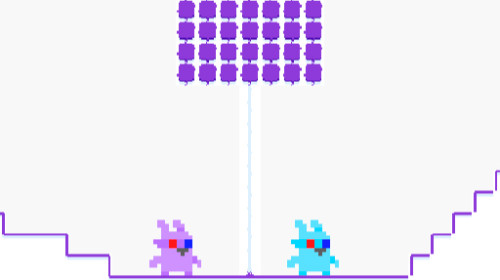 작은토끼 버니 2인용 게임 - BUNNY GRADUATION DOUBLE