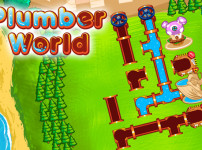 혼합적_세계_퍼즐게임_(Mixed_PLUMBER_WORLD)_플레이장면