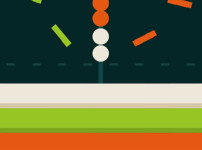 색깔_블록총알_게임_(COLOR_DOTS)_플레이장면