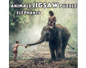 코끼리의_직소_퍼즐_게임_(ANIMALS_JIGSAW_PUZZLE_ELEPHANTS)_플레이장면