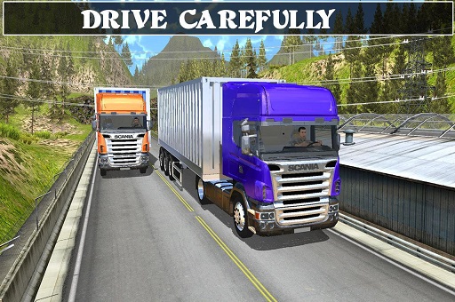화물트럭_오프로드_게임_(UPHILL_CARGO_TRAILER_SIMULATOR_2K20)_플레이장면