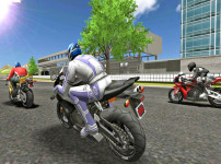 오토바이_경주_3D_게임_(MOTORBIKE_RACER_3D)_플레이장면