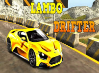 람보방랑자_레이싱_게임_(LAMBO_DRIFTER)_플레이장면