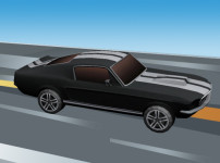 자동차_장애물_피하기_게임_(CHARGE_THROUGH_RACING)_플레이장면