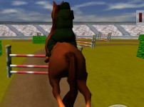 말_3D_점프_게임_(JUMPING_HORSE_3D)_플레이장면