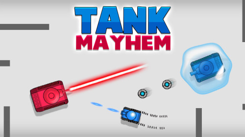 2인용 탱크 싸움 게임 (TANK MAYHEM)