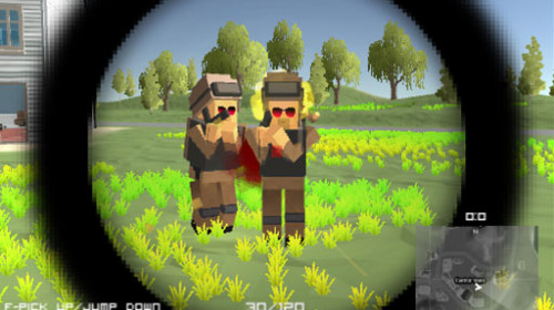 미친 픽셀 배틀 그라운드 게임 (CRAZY PUBG PIXEL)