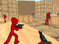 스틱맨_카운터_테러_게임_(STICKMAN_COUNTER_TERROR_SHOOTER)_플레이장면