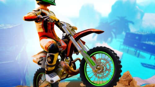 익스트림 파쿠르 오토바이타기 게임 - DIRT BIKE EXTREME PARKOUR